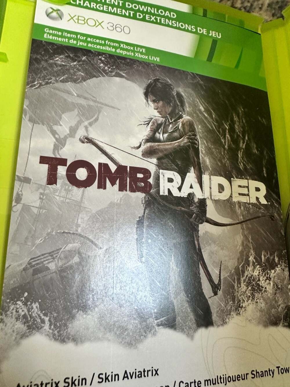 Tomb Raider Xbox 360